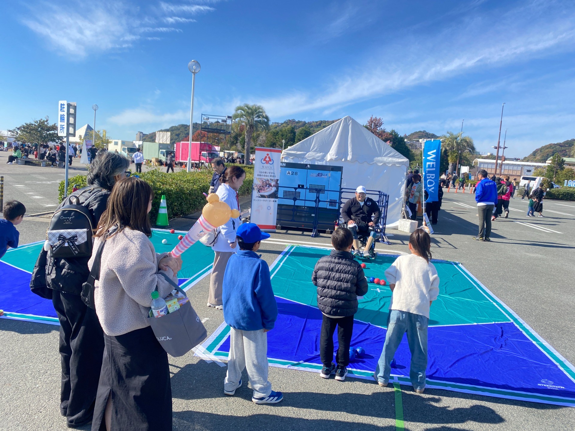 トヨタ紡織スポーツフェスティバルに出店しました